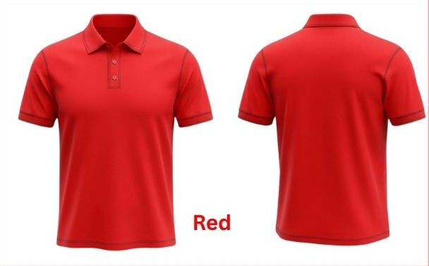 Polo T-Shirt — Red